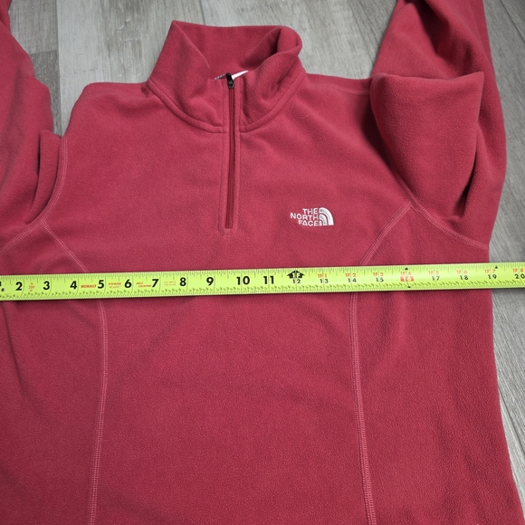 The north face 1/4 zip fleece sweater Size medium - Picture 6 of 8
